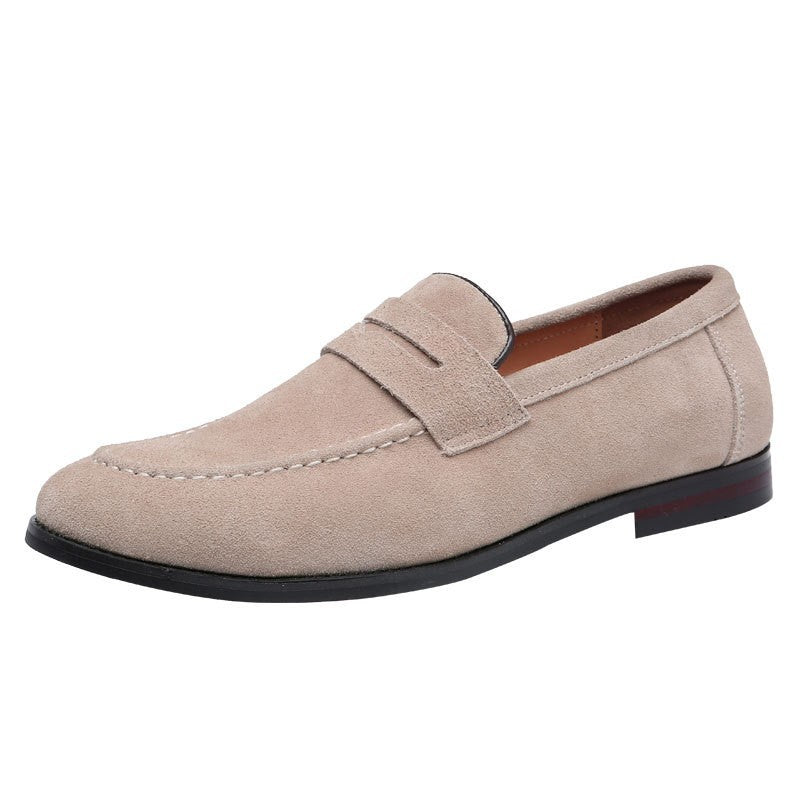 Men's Korean Style Suede Flats