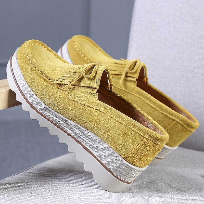 Casual Slope Heel Platform Wedges