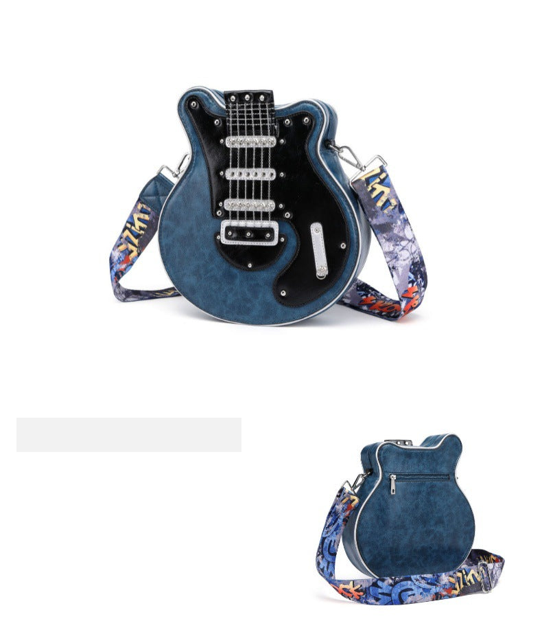 Women's Personalized Guitar Messenger Bag
