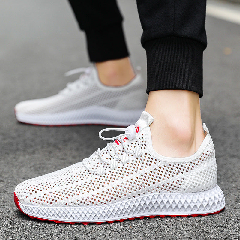 Hollow Sole Mesh Casual Sneakers