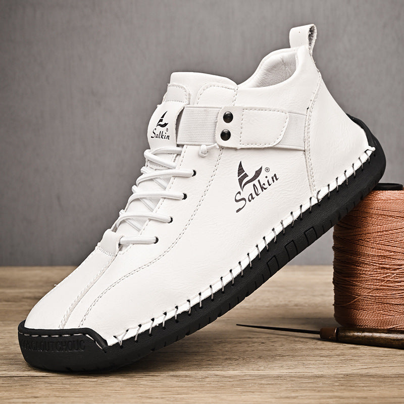 Men's Plus Size Handmade Low-top Flats