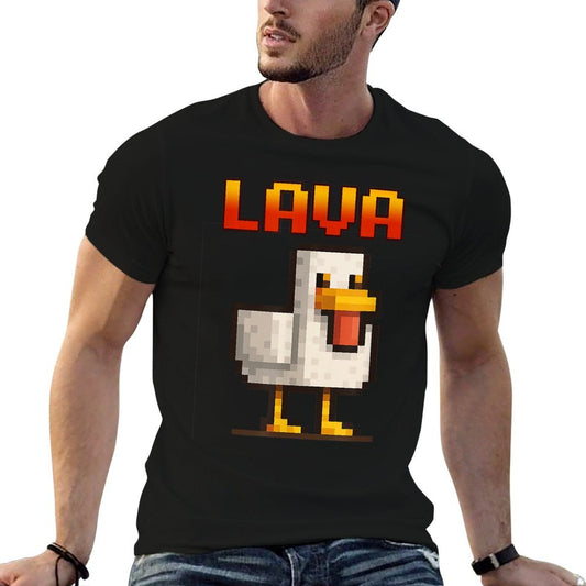 Camiseta cómoda con estampado de pollo