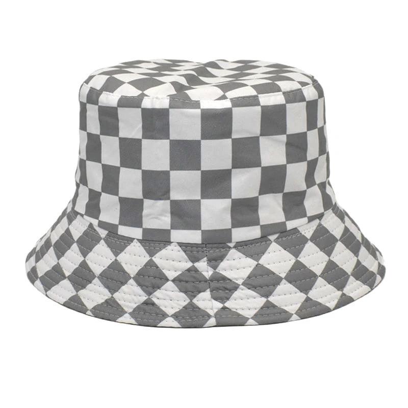Men's Checkered Bucket Hat
