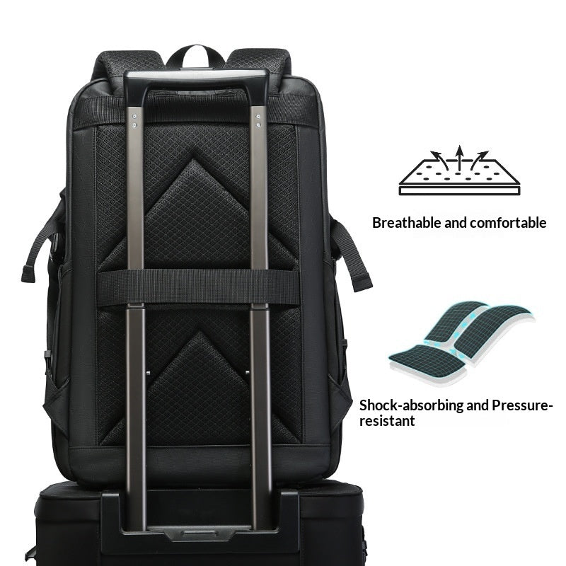 Mens Large-Capacity Travel Backpack For Outdoor Adventures