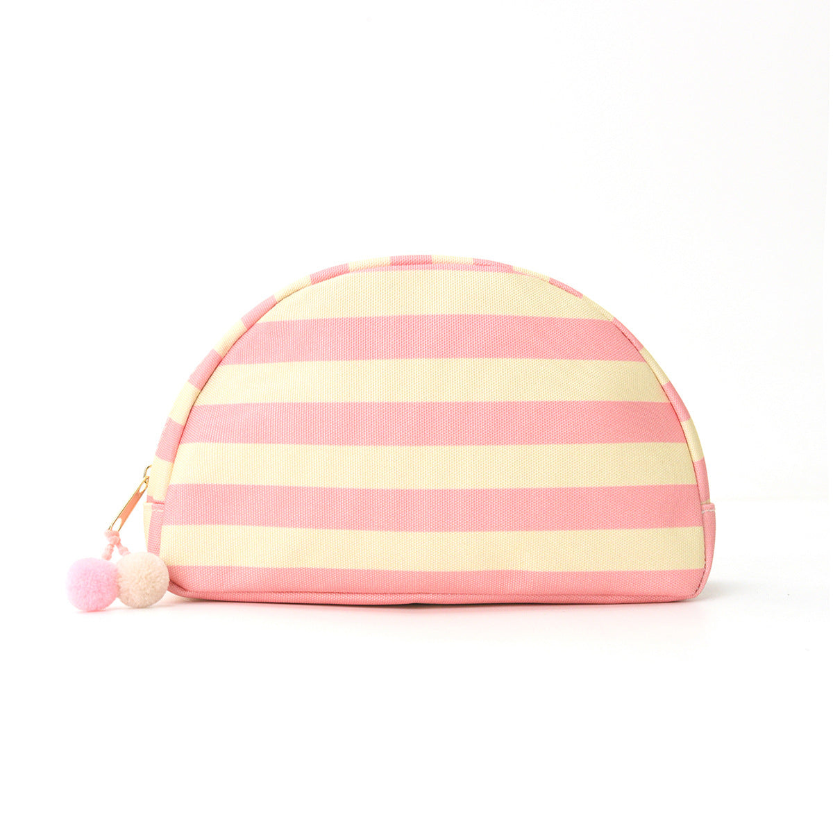 Striped Fashionable Shell-Shaped Makeup Bag