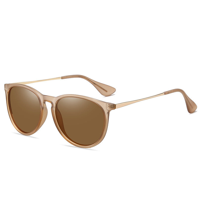 Fashion Polarized Sun Glasses Retro Simple Sunglasses