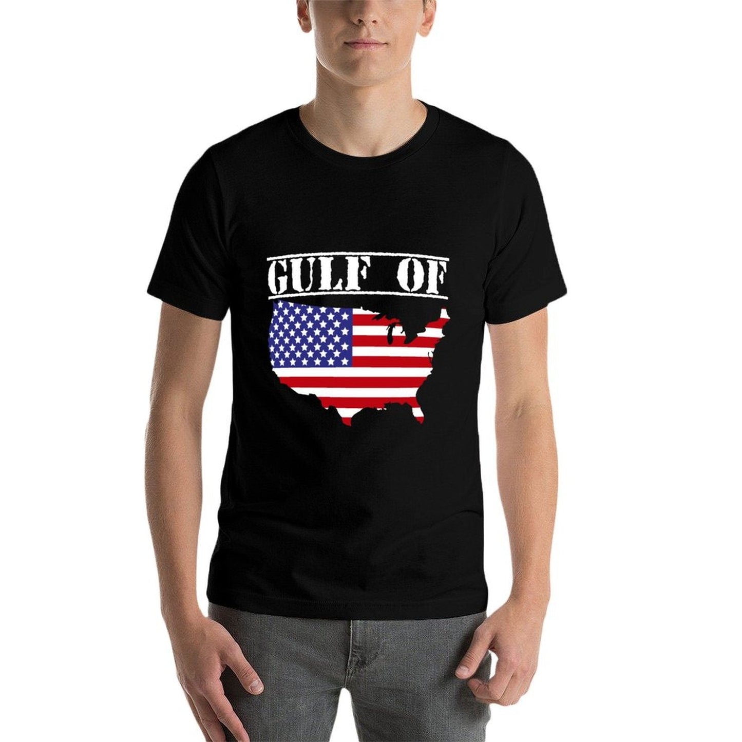 Gulf of United States of America Long Sleeve Cotton T-Shirt