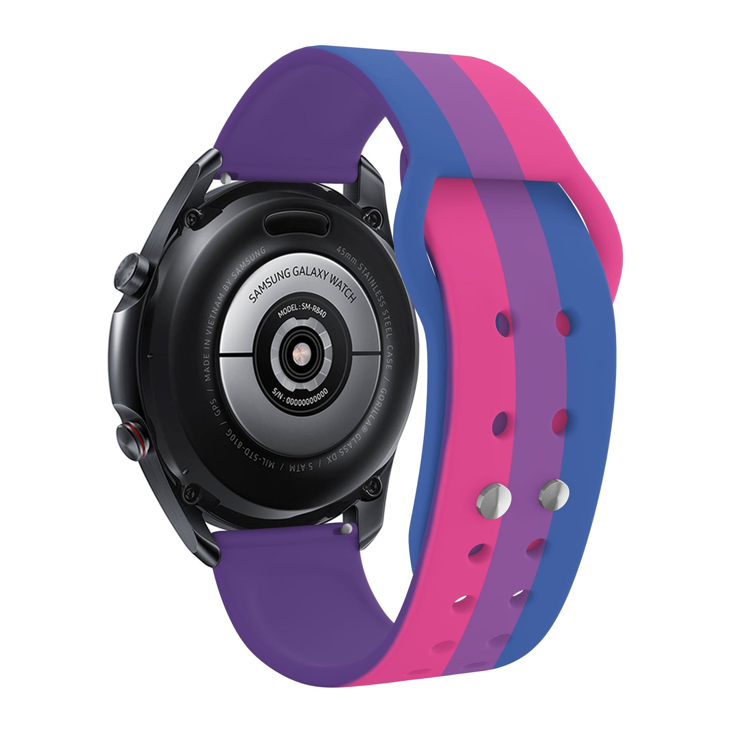 Pride HD  Watchband for Samsung, Garmin, Fossil, and More for Samsung, Garmin, Fossil, and More