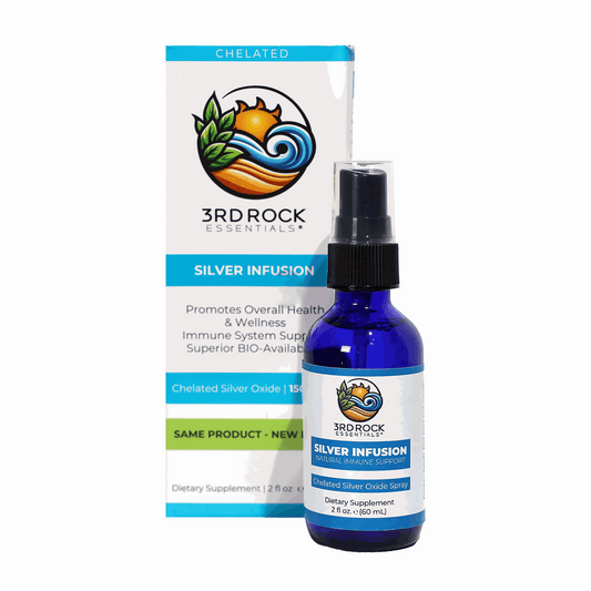 Silver Infusion 150 PPM Suplemento dietético de óxido de plata quelado - Pulverizador de 59 ml