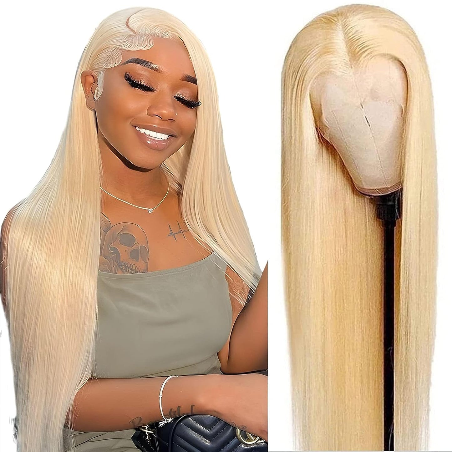 VIP Extensions Off Black Body Wave Human Hair Full Lace Wig