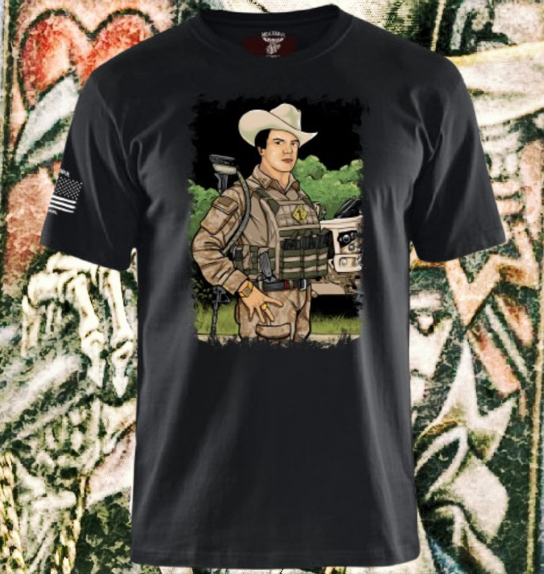 Camiseta El Pelavacas Operator de La Linea MEXUSMAR