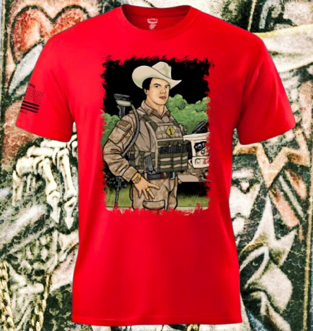 Camiseta El Pelavacas Operator de La Linea MEXUSMAR