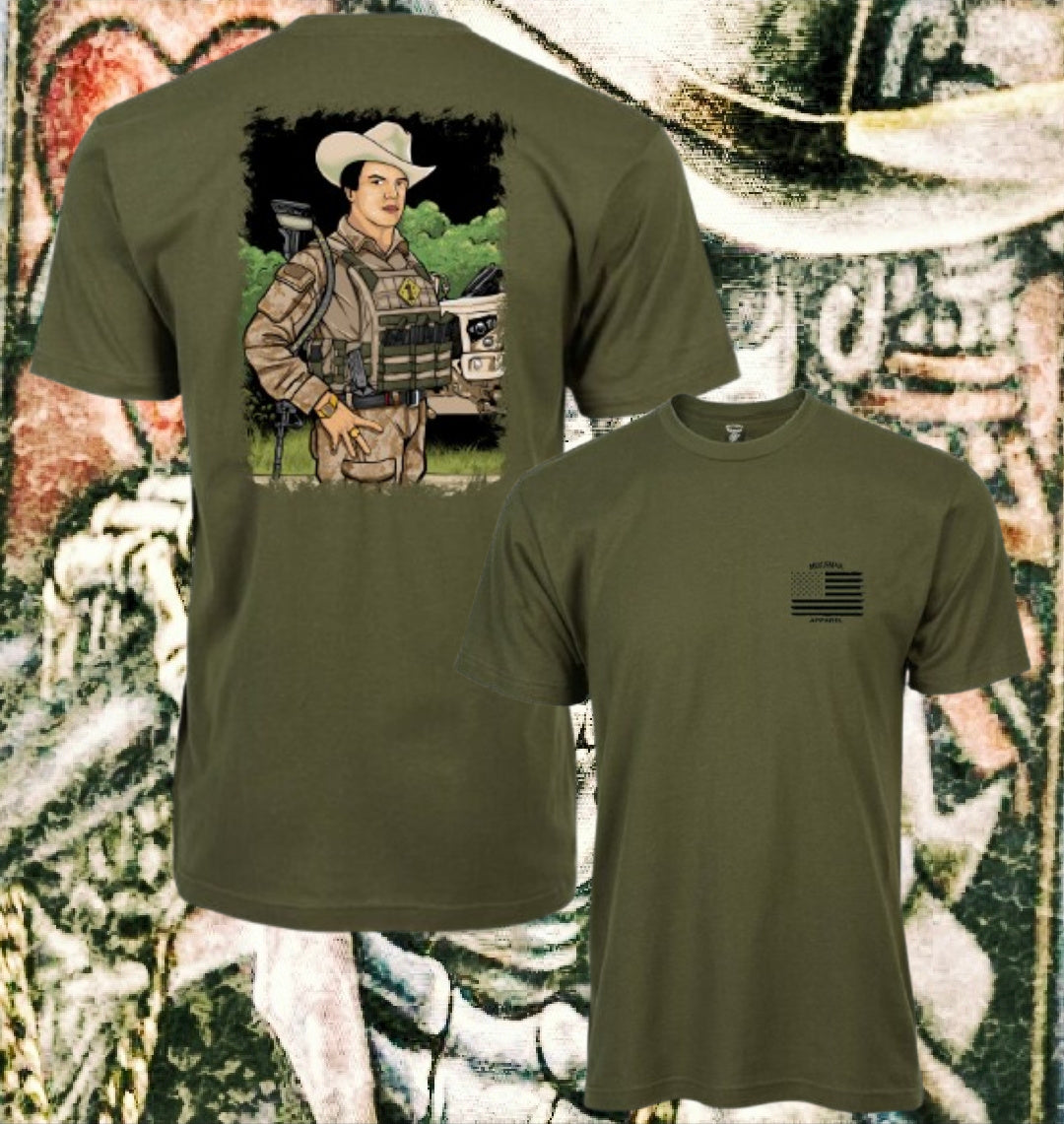 Camiseta El Pelavacas Operator de La Linea MEXUSMAR