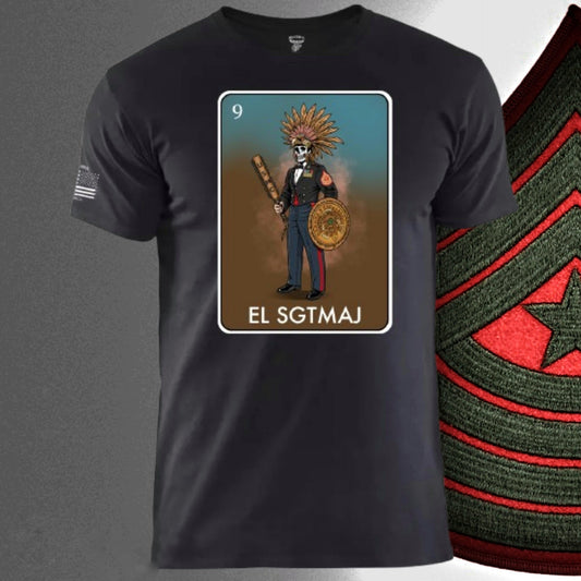 Camiseta EL SGTMAJ Loteria de La Linea MEXUSMAR
