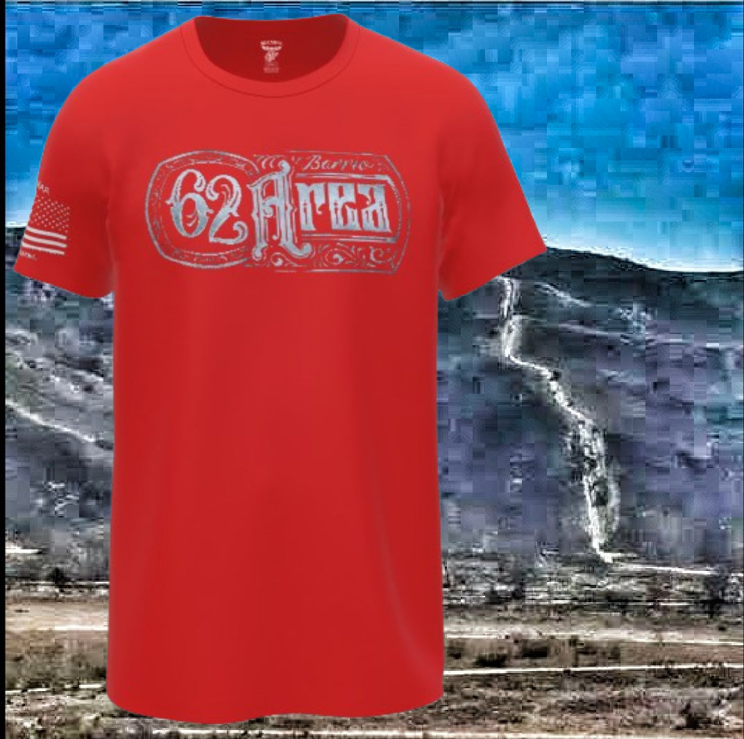 Camiseta Barrio 62 Área por La Línea MEXUSMAR