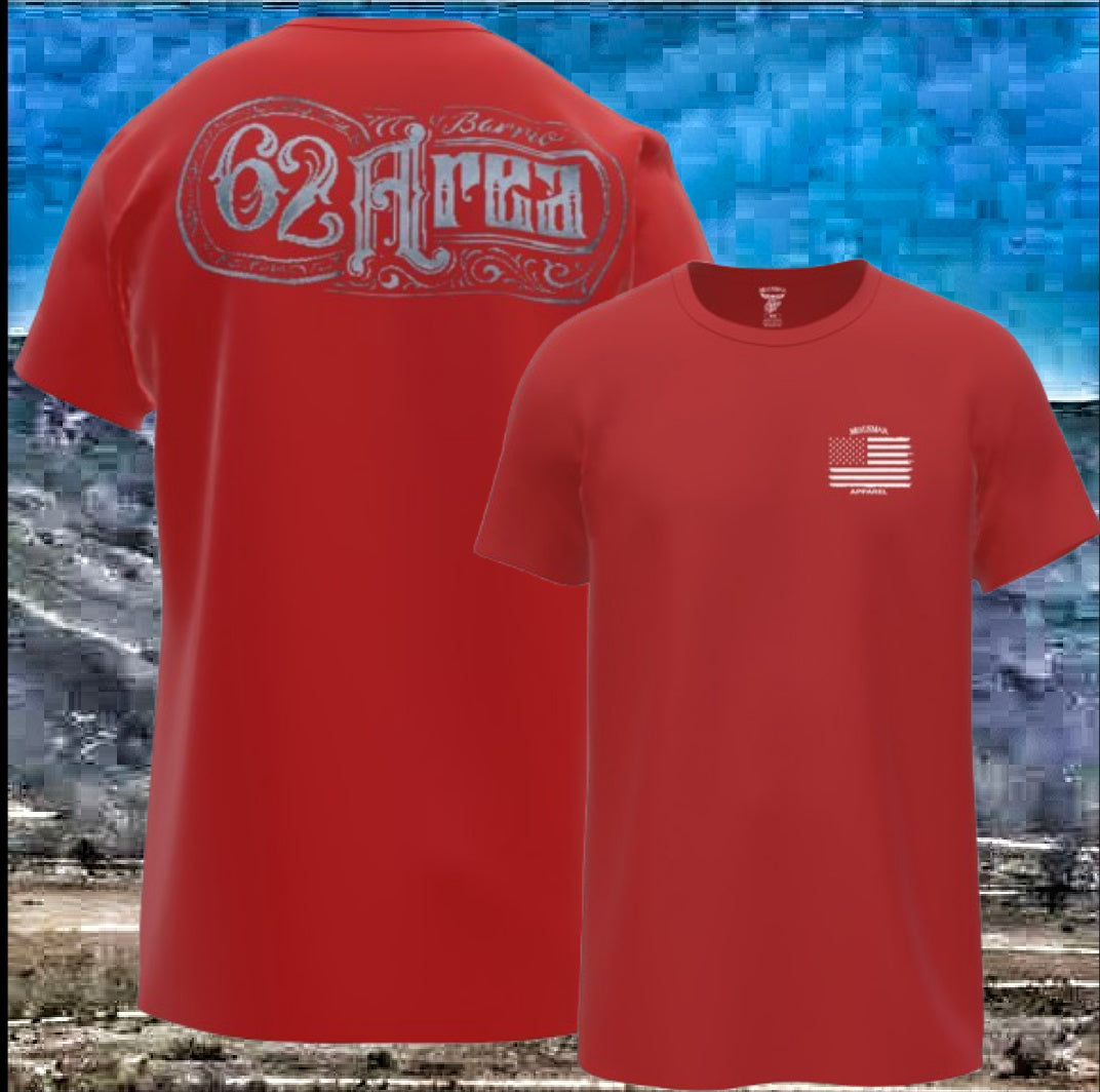 Camiseta Barrio 62 Área por La Línea MEXUSMAR