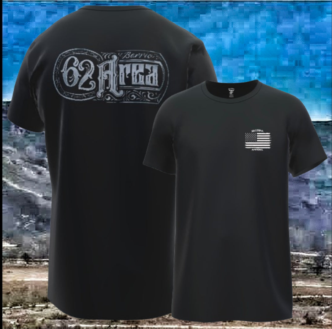 Camiseta Barrio 62 Área por La Línea MEXUSMAR