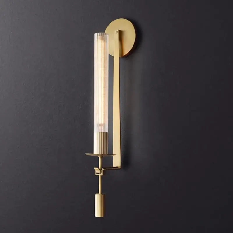 Lámpara de pared de cristal Fontanelle