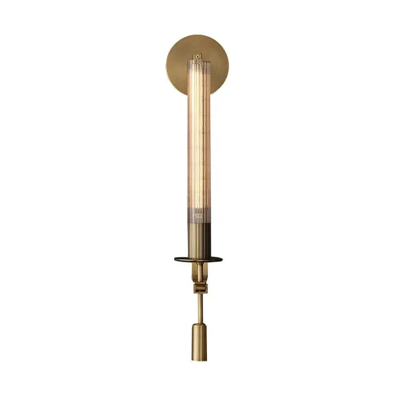 Lámpara de pared de cristal Fontanelle
