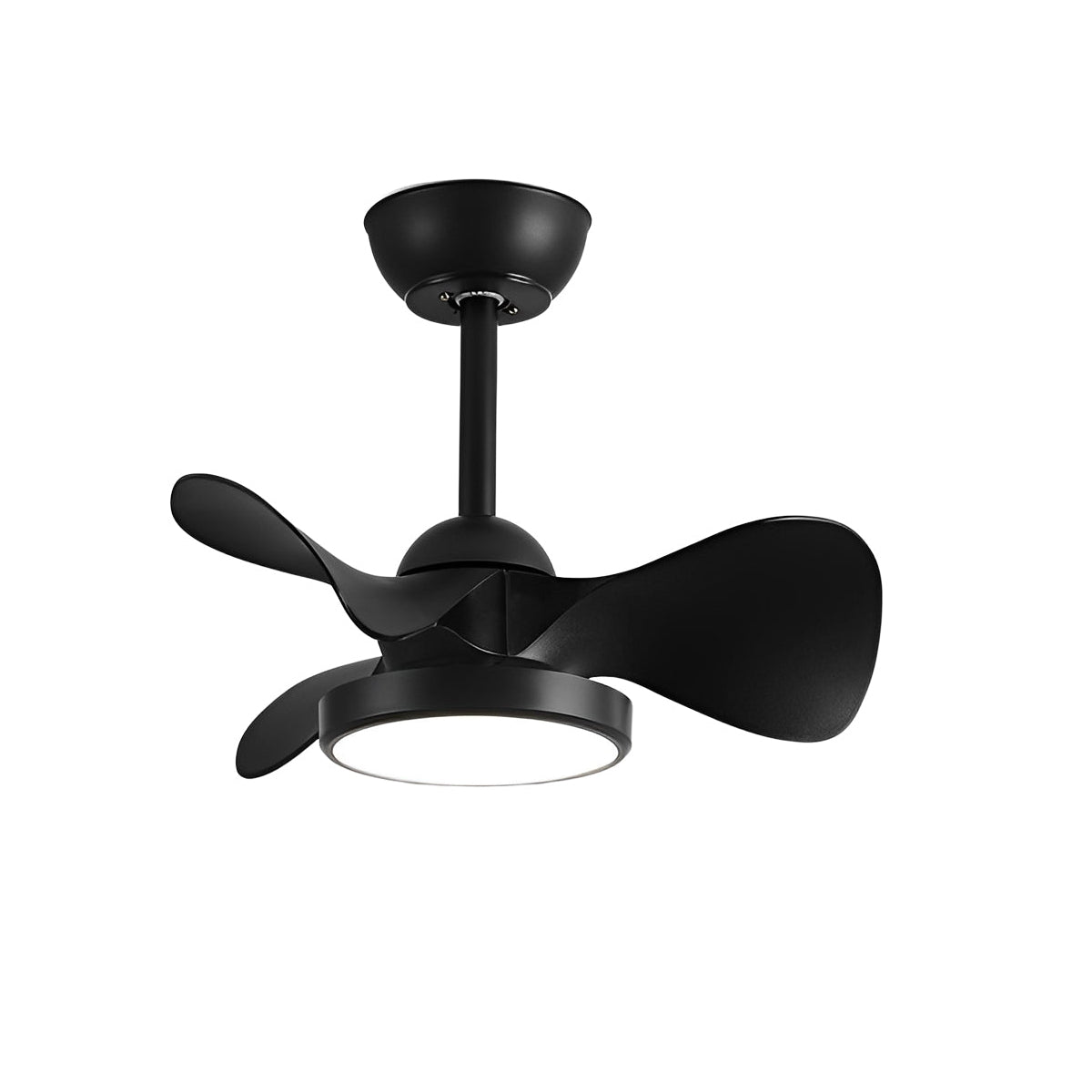 Ventiladores de techo nórdicos de 3 aspas con luz
