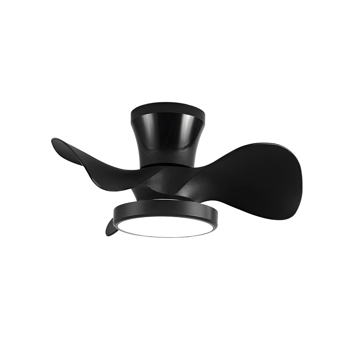 Ventiladores de techo nórdicos de 3 aspas con luz