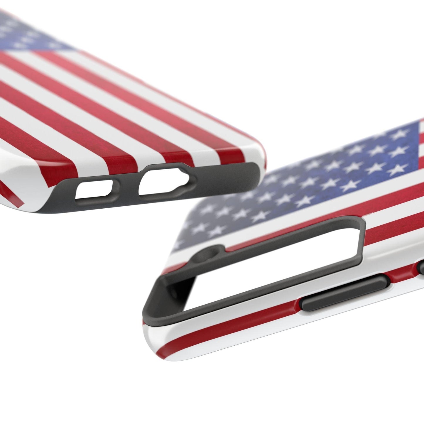 USA Flag Printed Tough Phone Cases