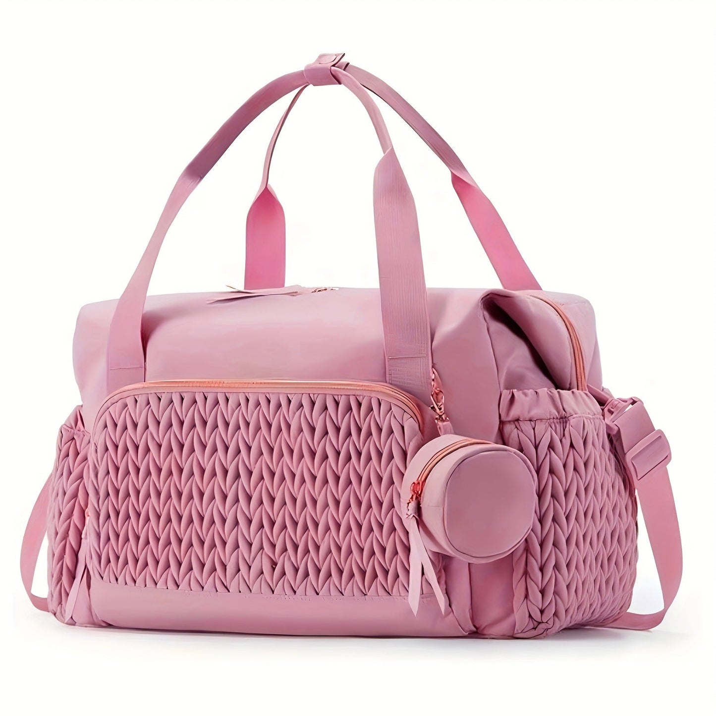Striped Handbag Large Capacity Travel