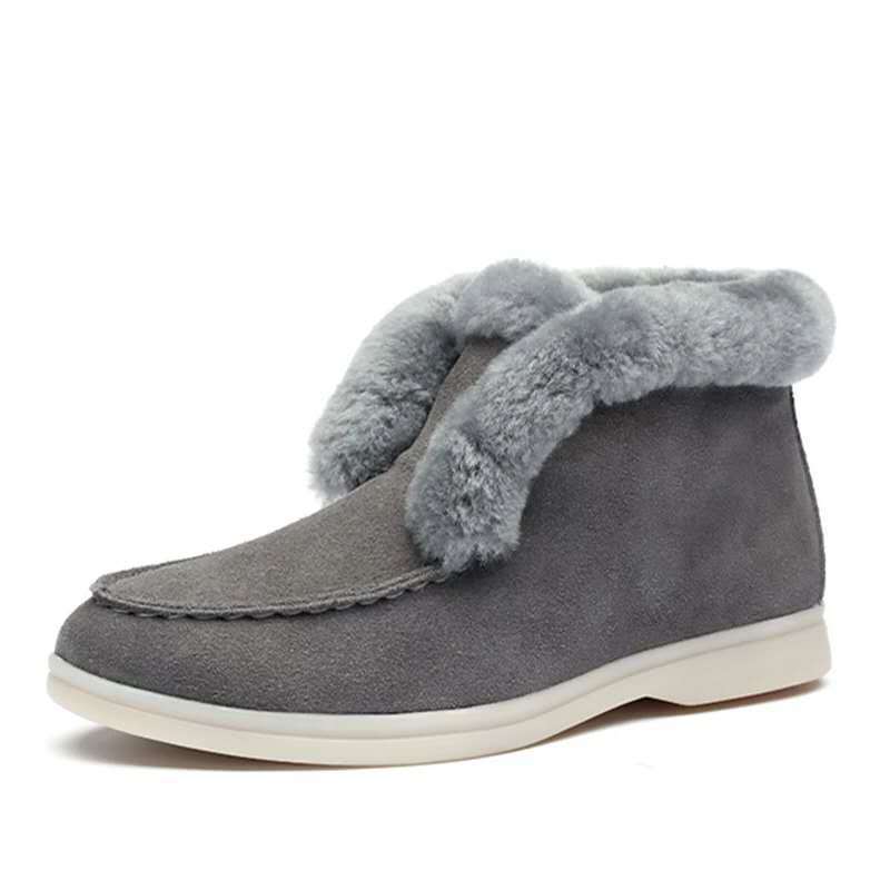 European And American Warm Casual Short Boots