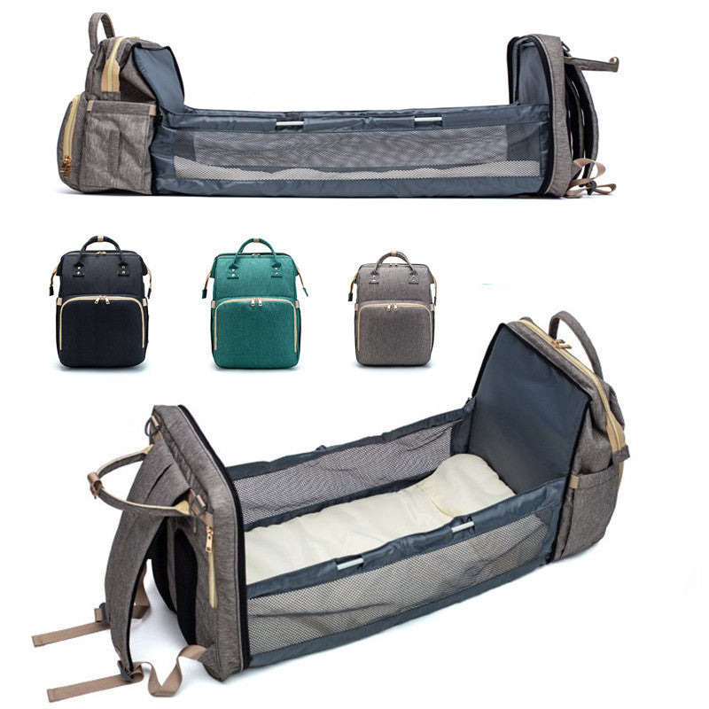 USB Charging Mommy Bed Backpack