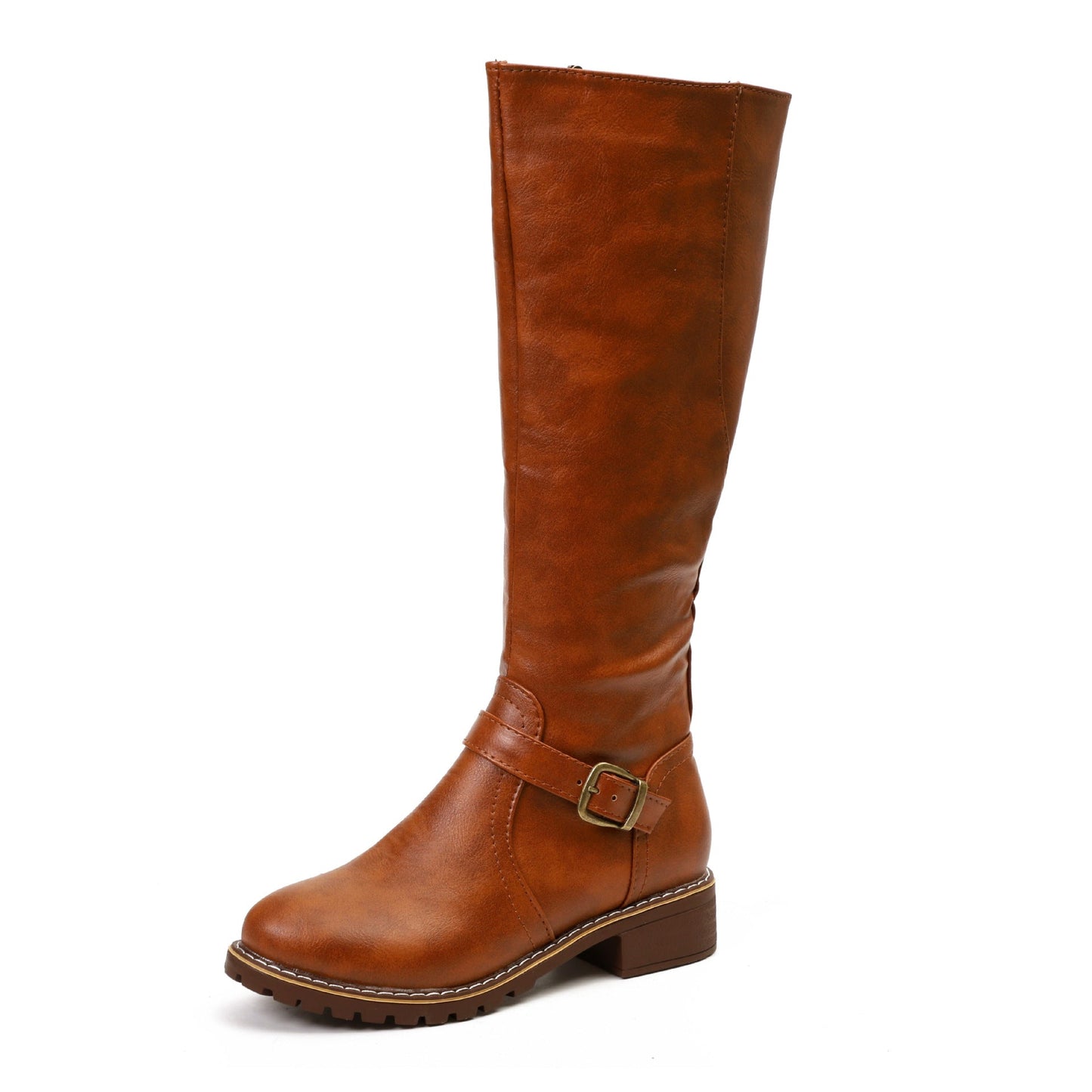 Women's Thick Heel Knight Boots