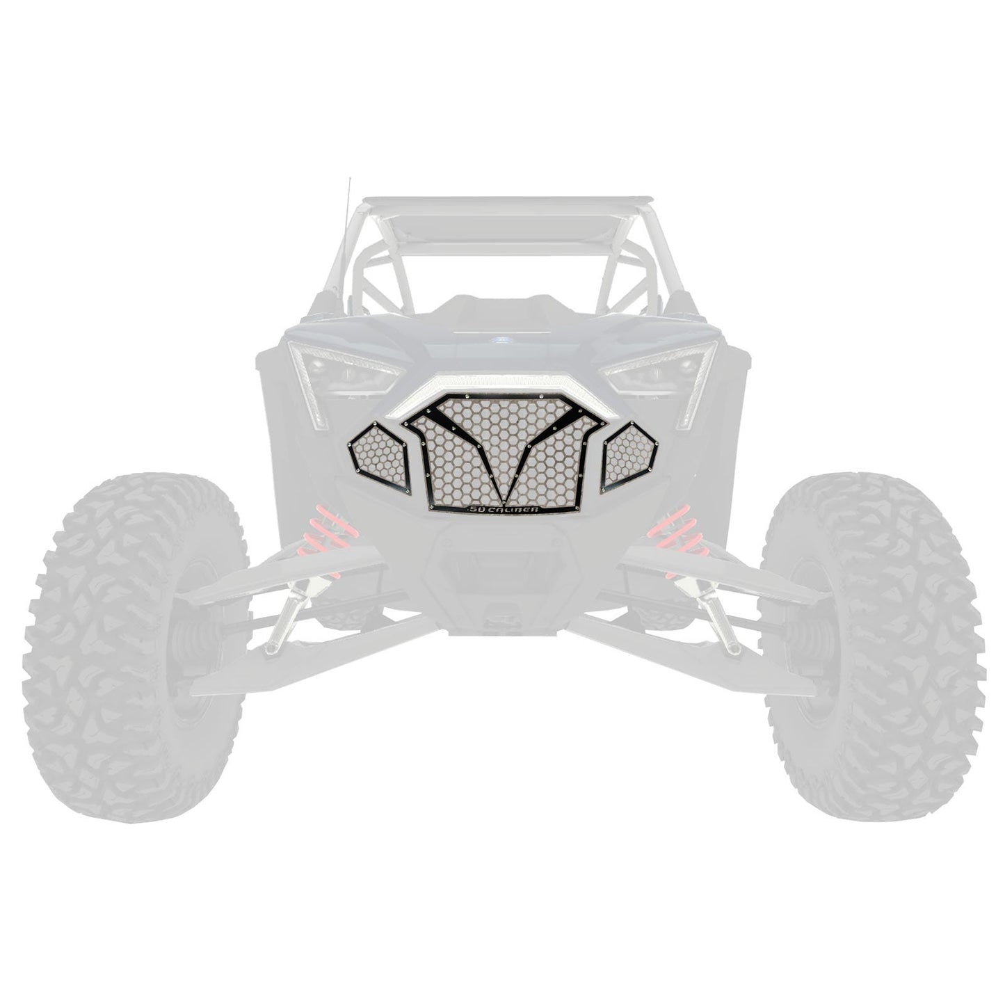 3 Piece Laser Cut Steel Grille RZR PRO R & Turbo R