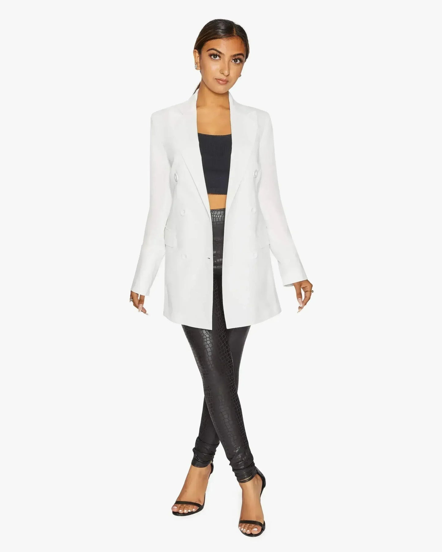 Summer Longline Blazer - Versatile UK-Made Jacket | Femstylo