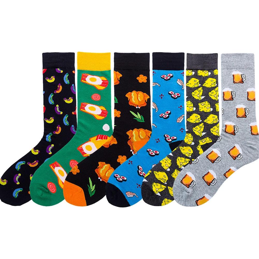 Men's Fun Cotton Socks