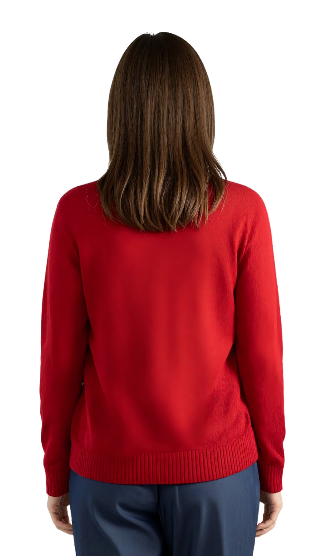 Bolero de punto brillante de acrílico suave para mujer con frente abierto