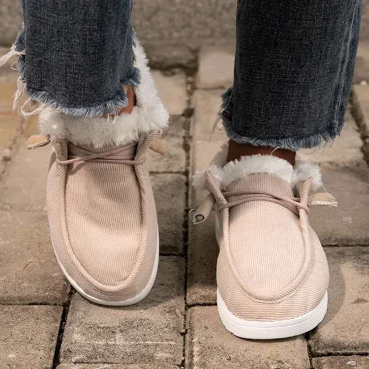Women's Flat Warm Cotton Shoes