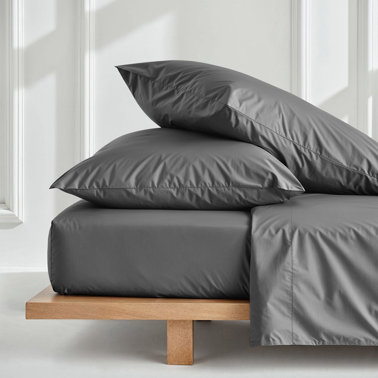 Juego de fundas de almohada de satén de lujo australiano