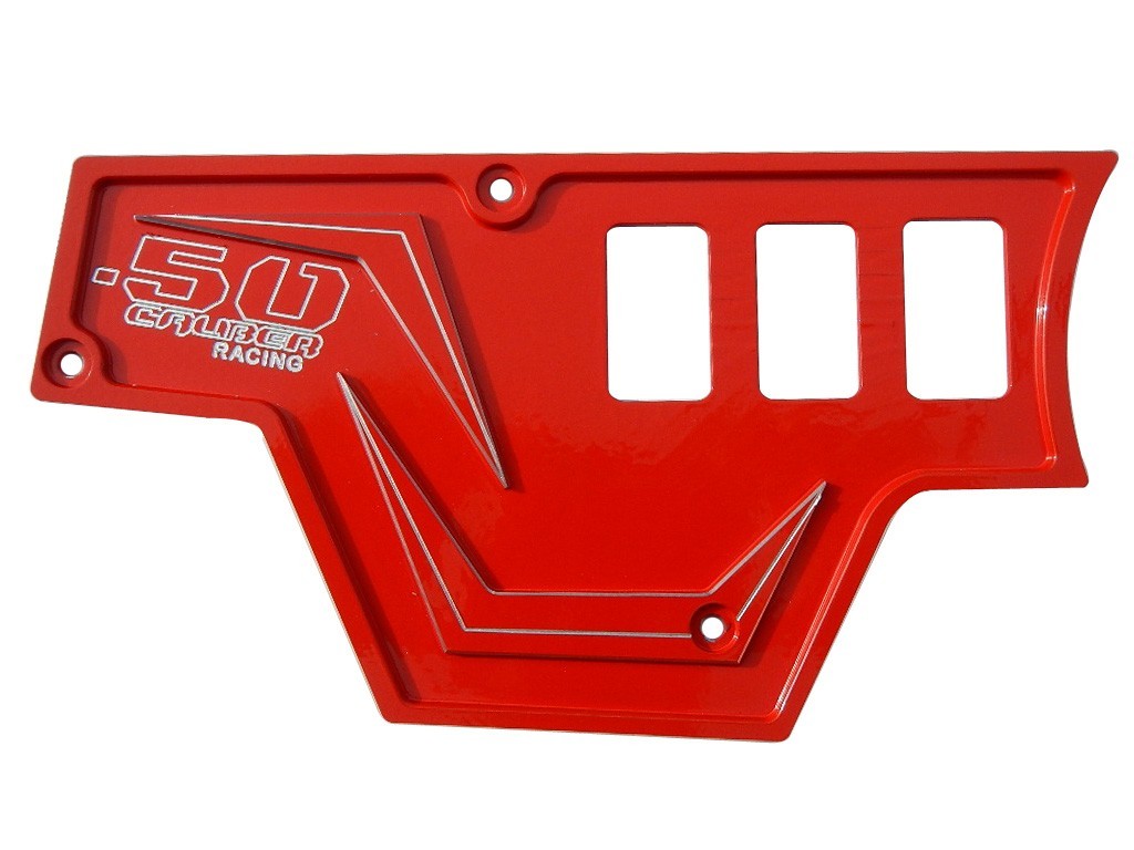 XP1000 6 Switch Dash Panel (Only) Red