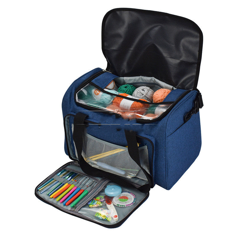 Unisex Crochet Tool Wool Storage Bag