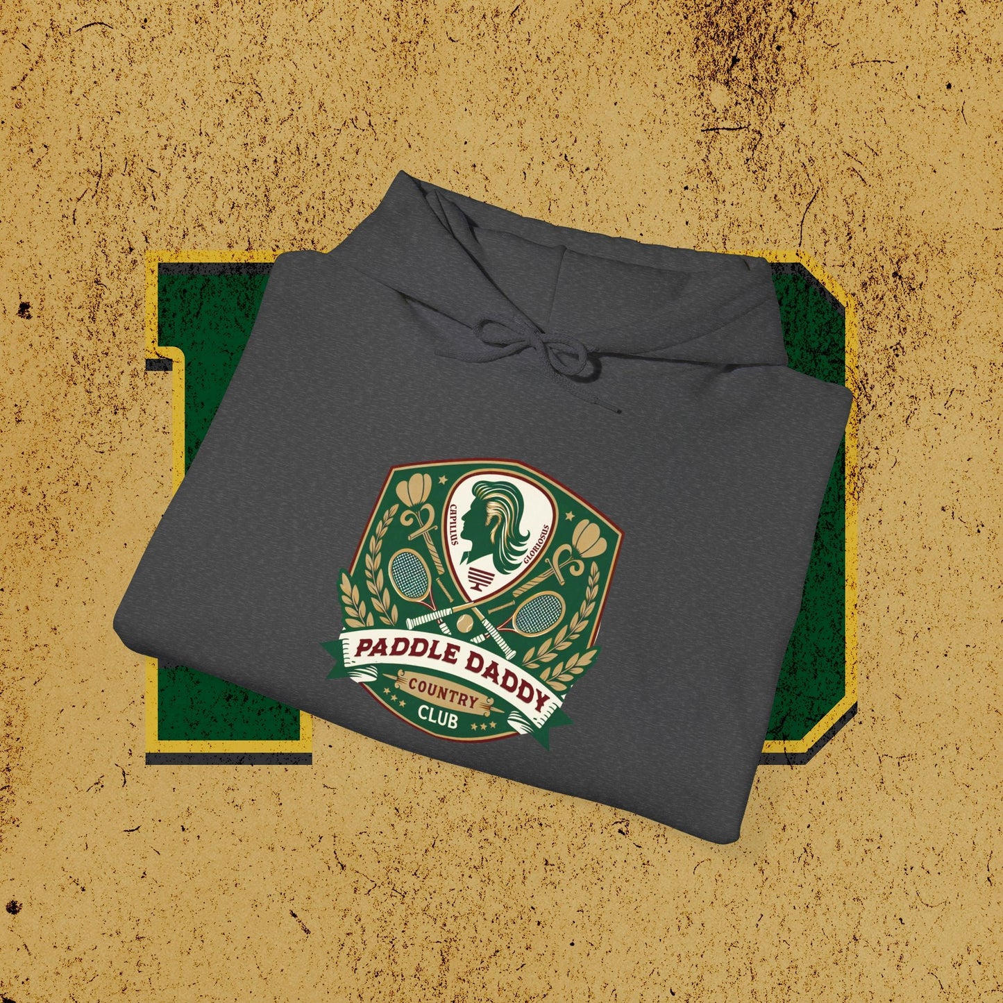 Sudadera con capucha Paddle Daddy, sudadera unisex con capucha para papás, comodidad de élite para los irónicamente refinados