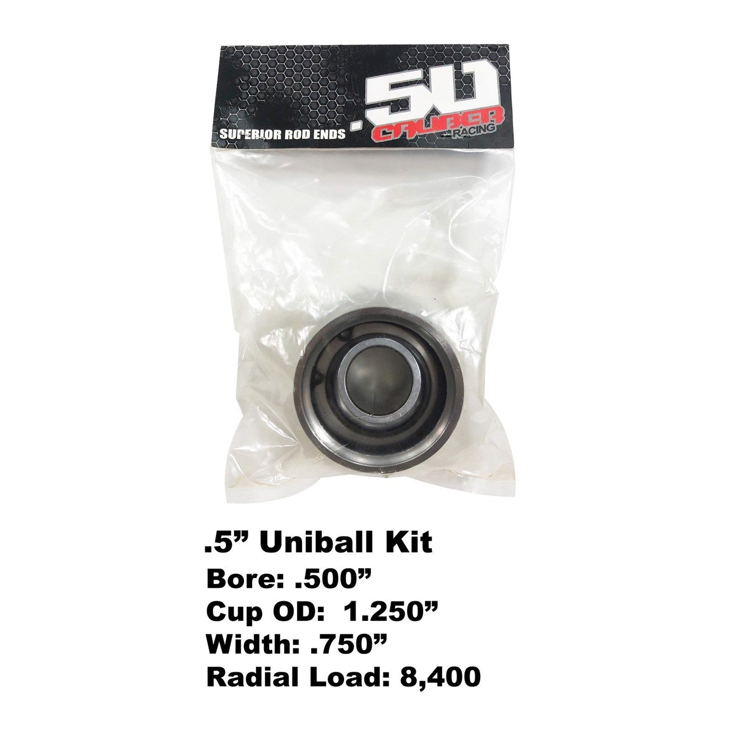 Uniball Bearing Fabrication Kit - .5" to 1.5" Bore