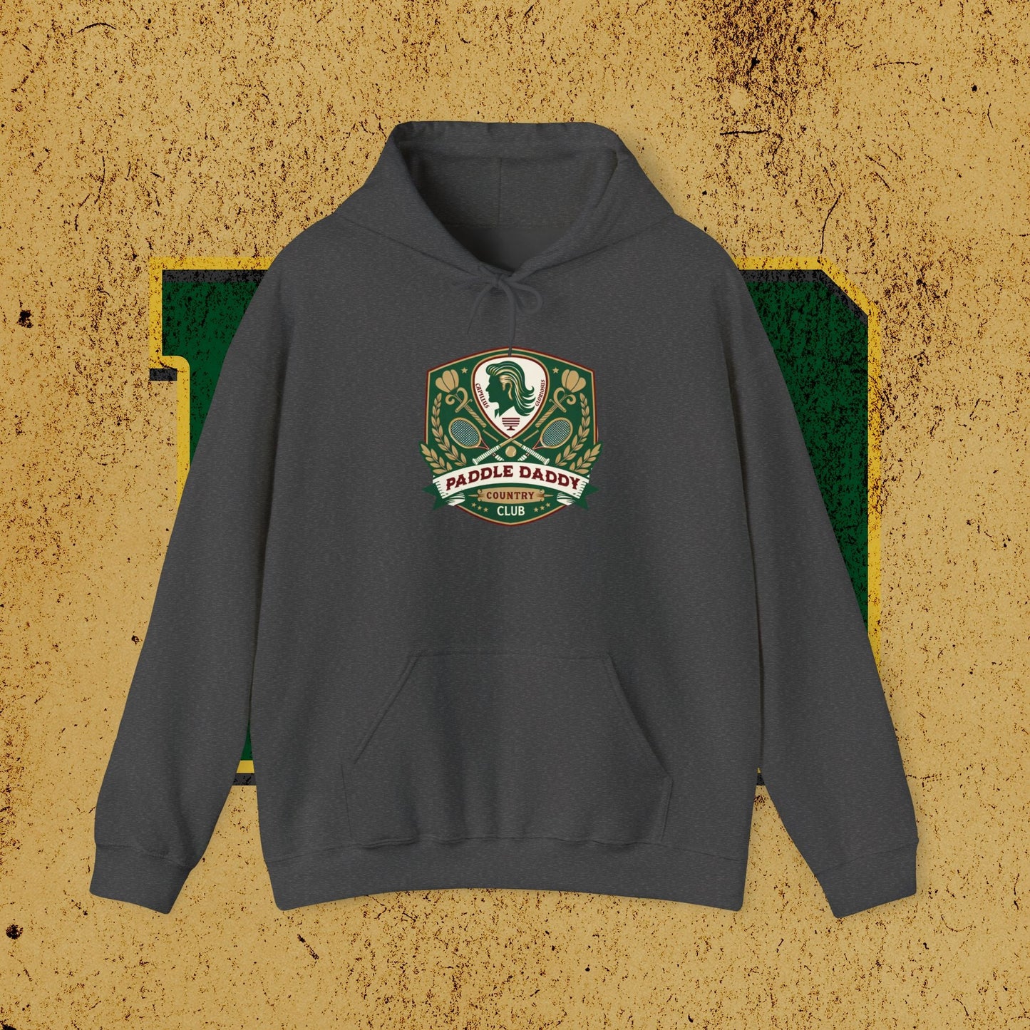 Sudadera con capucha Paddle Daddy, sudadera unisex con capucha para papás, comodidad de élite para los irónicamente refinados