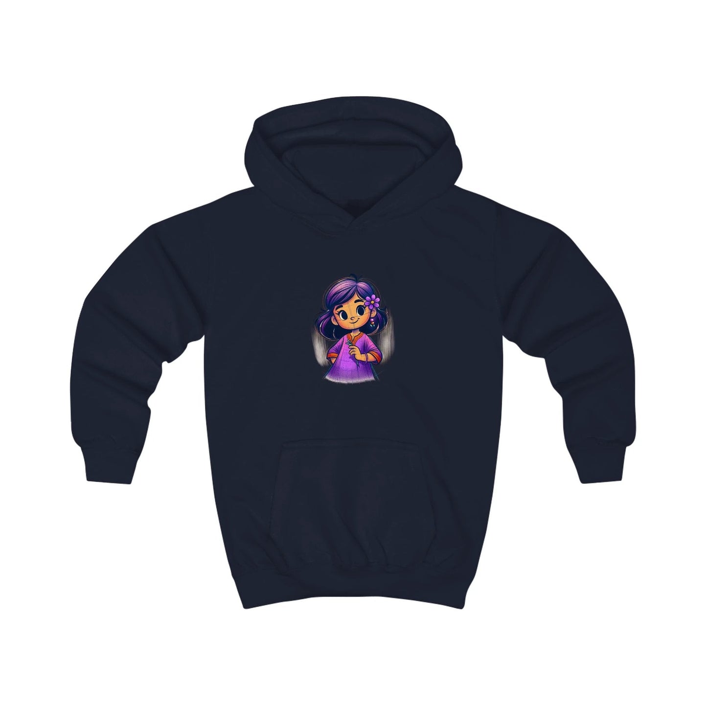 Cute Kids Hoodie with Adorable Character Design