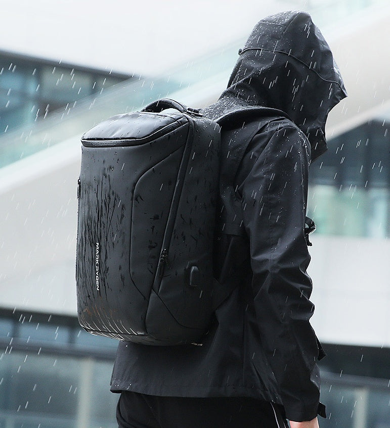Streamlined Black Backpack