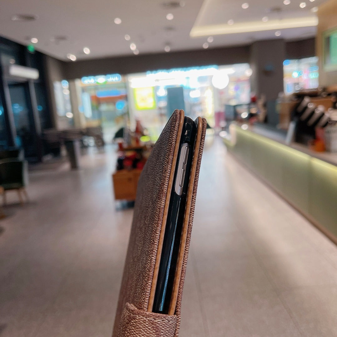 Funda de Piel Clásica Premium para Apple iPad Tablet