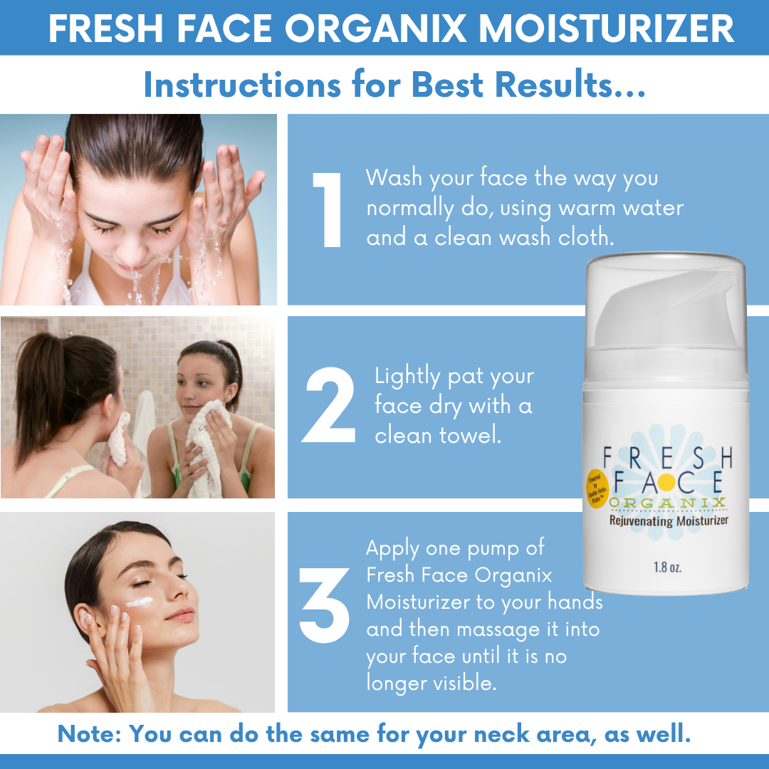 42 - Crema hidratante facial rejuvenecedora Fresh Face Organix