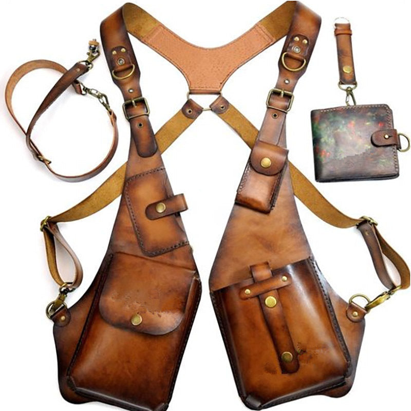 Unisex Outdoor Retro Shoulder Bag Travel Bag