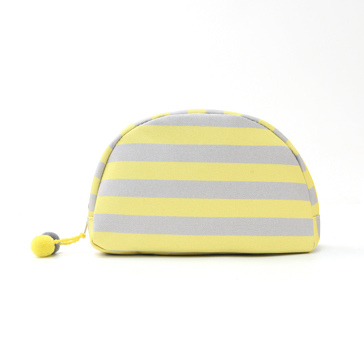 Striped Fashionable Shell-Shaped Makeup Bag