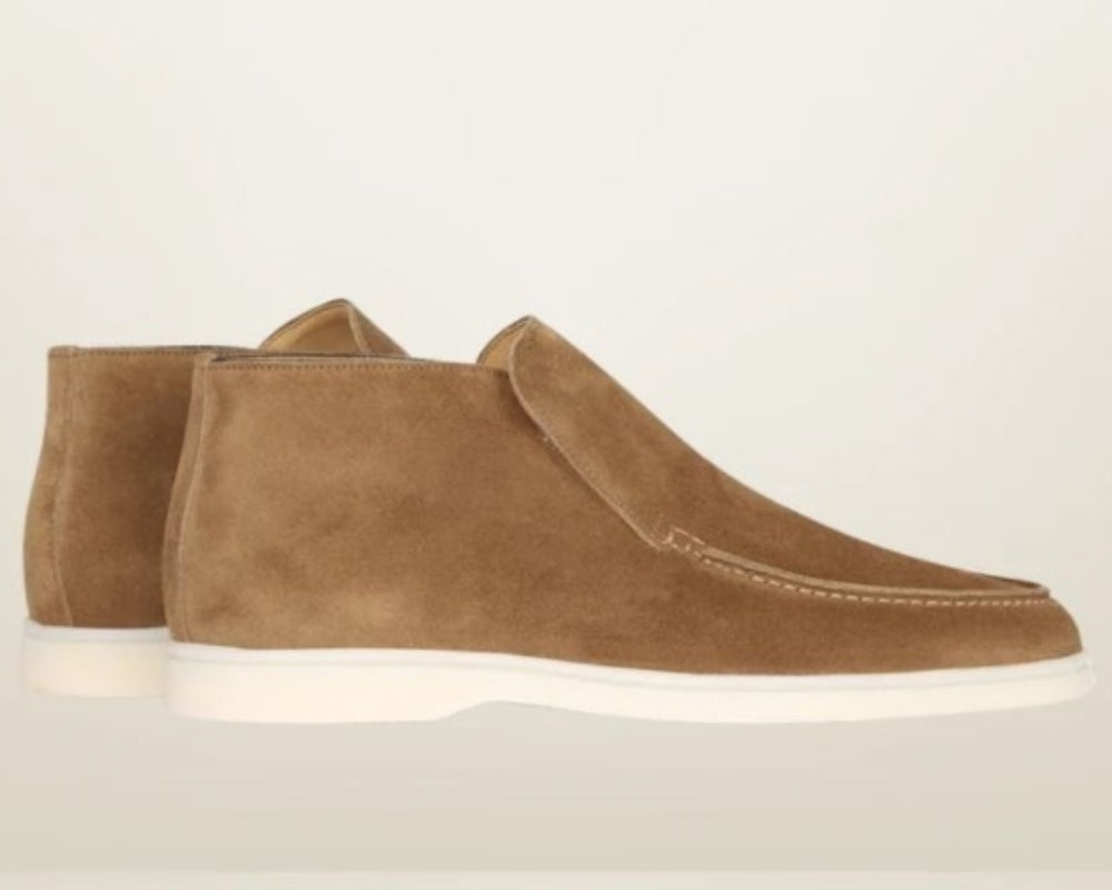 Retro Flat Ankle-length Loafers