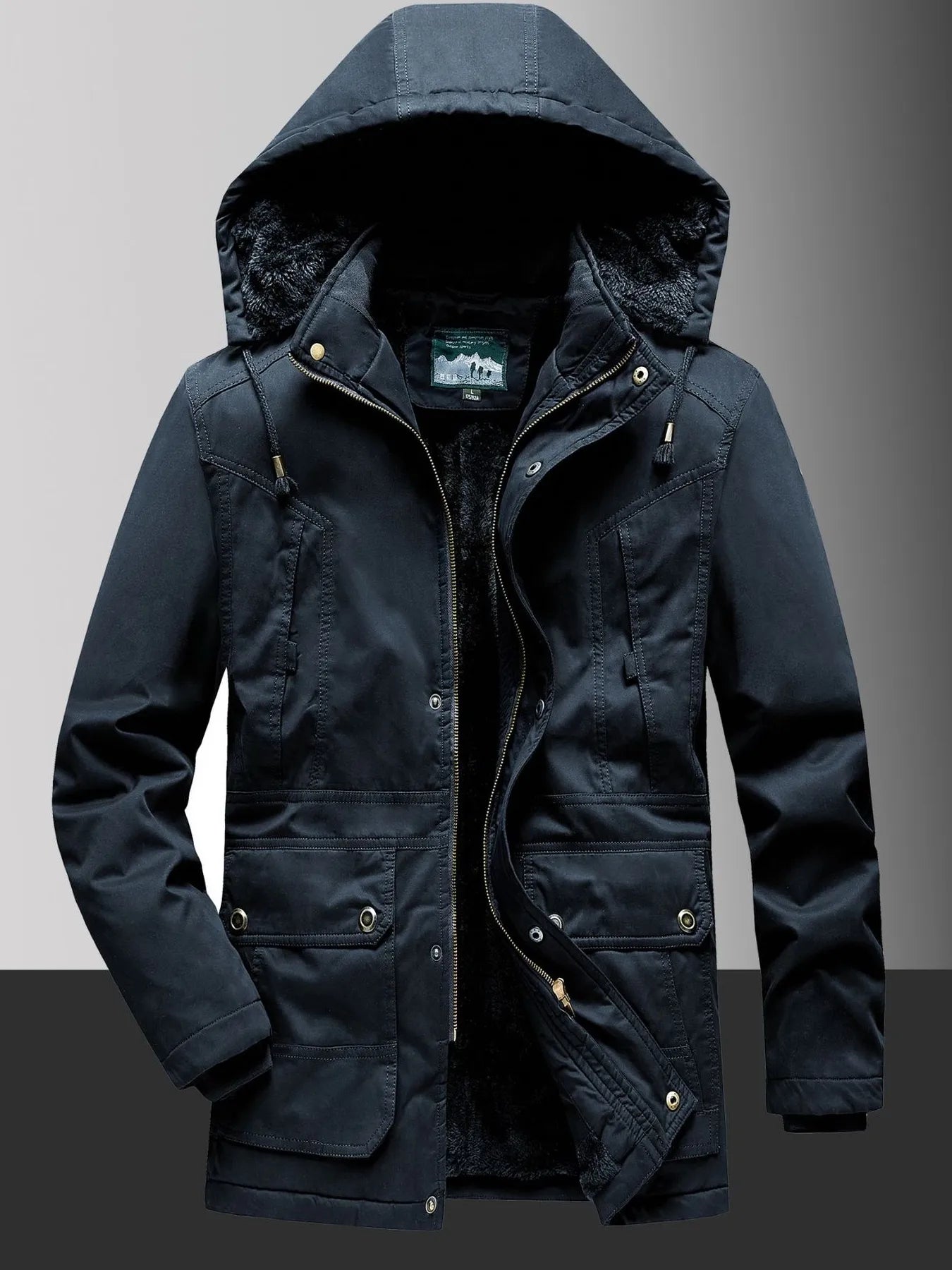 PolarGuard Men's Hooded Plus Coat