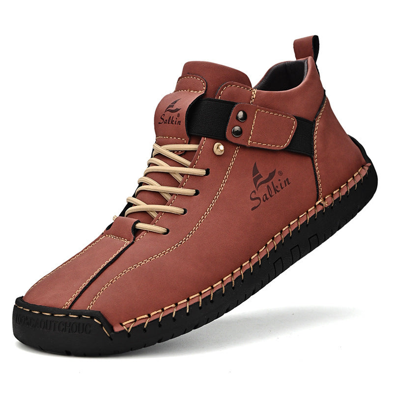 Men's Plus Size Handmade Low-top Flats